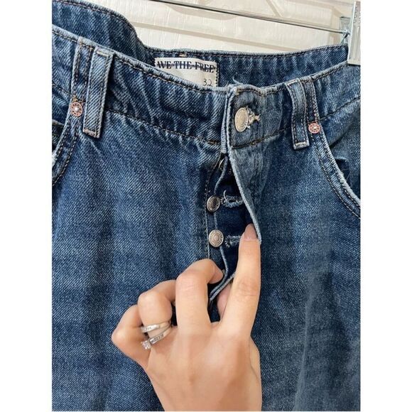 We The Free Expert Advice Mid Rise Flare Free People NWOT Size 32 - Picture 8 of 8